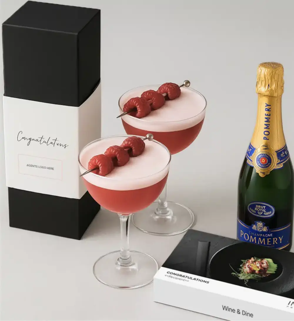 Champagne with $100 Wine & Dine Gift Card